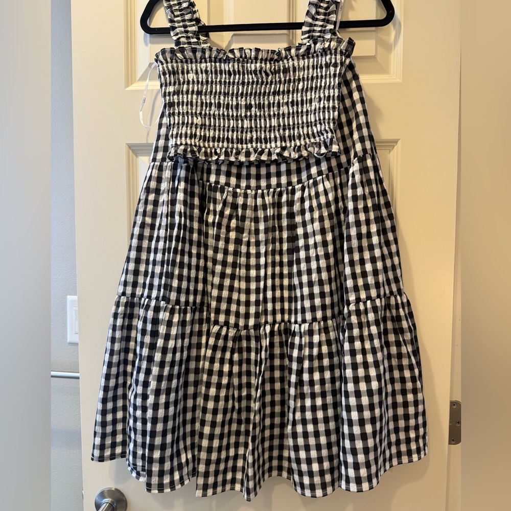 Lulus gingham two piece set